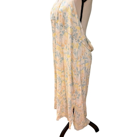 BP. Womens Floral Paisley Ruched Mini Halter Lined Dress Size 3X Y2K revival - Picture 6 of 14